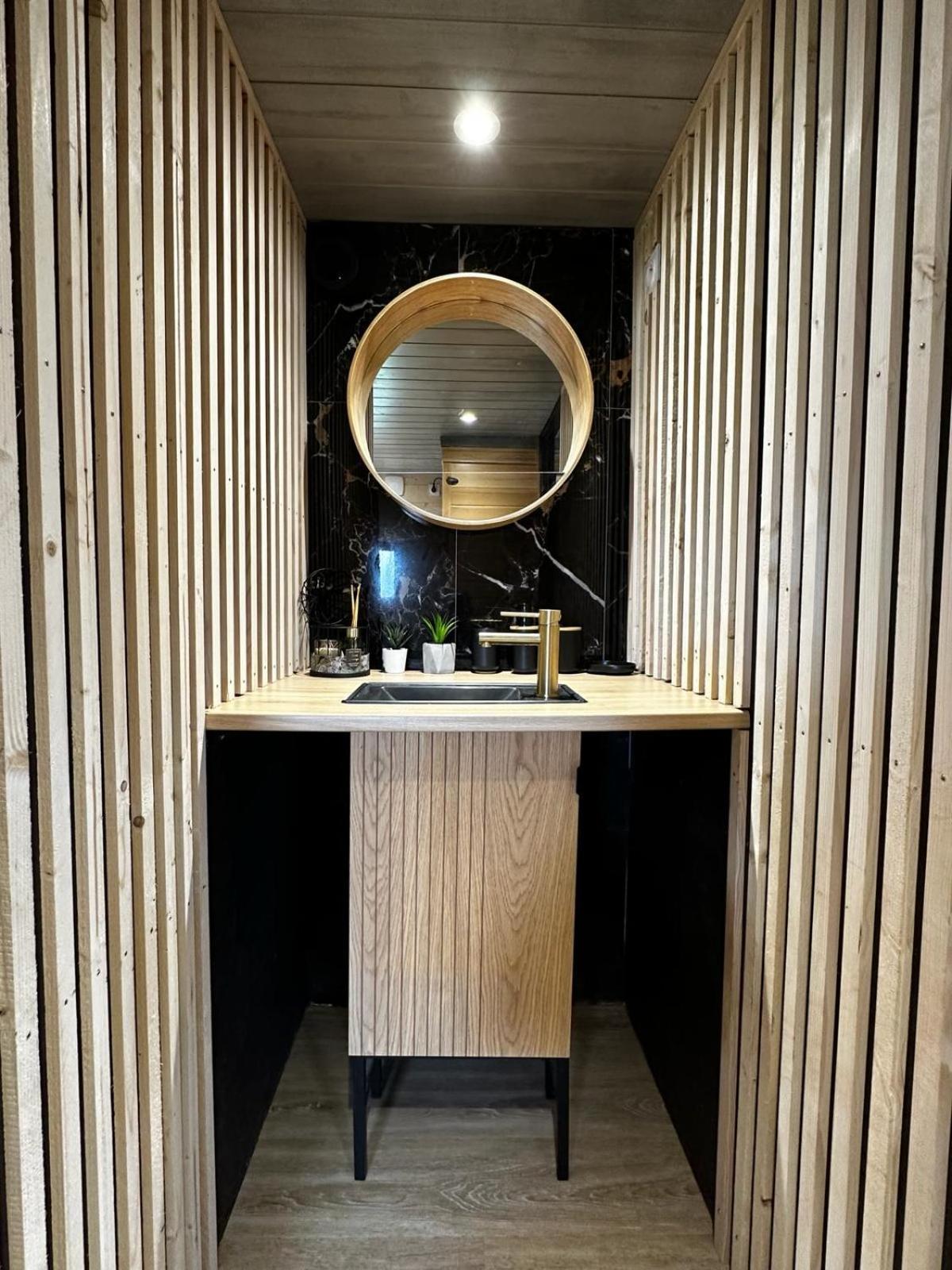 La Cabane D'Emma Spa&Sauna Prive Bannalec ภายนอก รูปภาพ