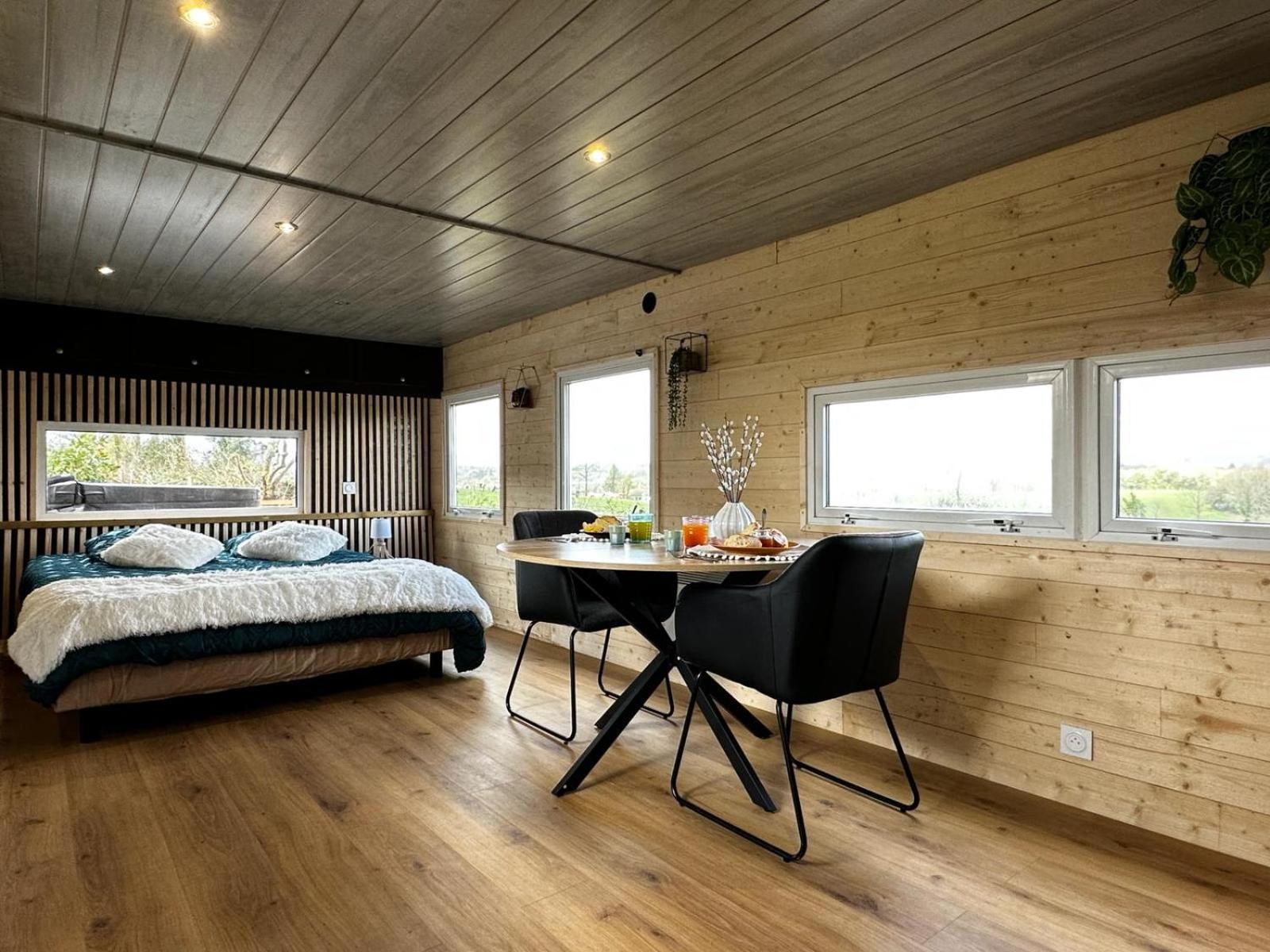 La Cabane D'Emma Spa&Sauna Prive Bannalec ภายนอก รูปภาพ
