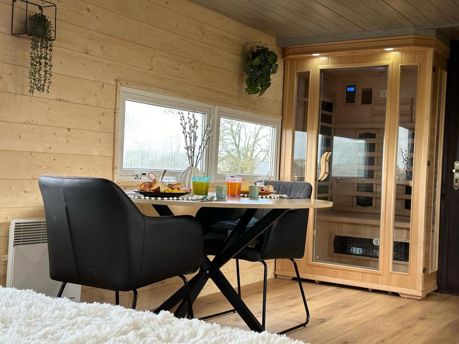 La Cabane D'Emma Spa&Sauna Prive Bannalec ภายนอก รูปภาพ